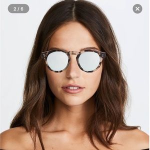 Illesteva leonard mirrored sunglasses